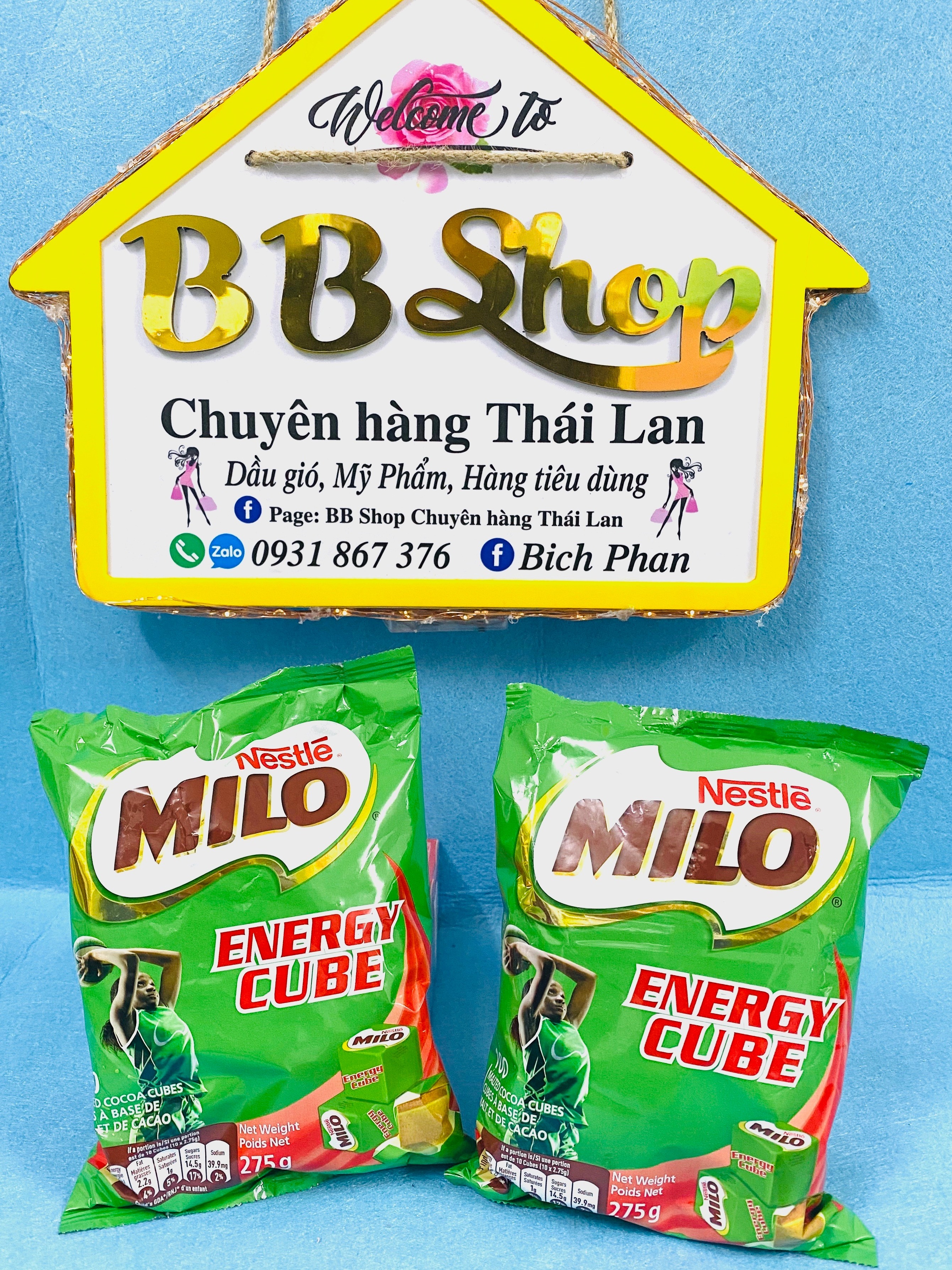 KẸO MILO CUBE GÓI 100 VIÊN