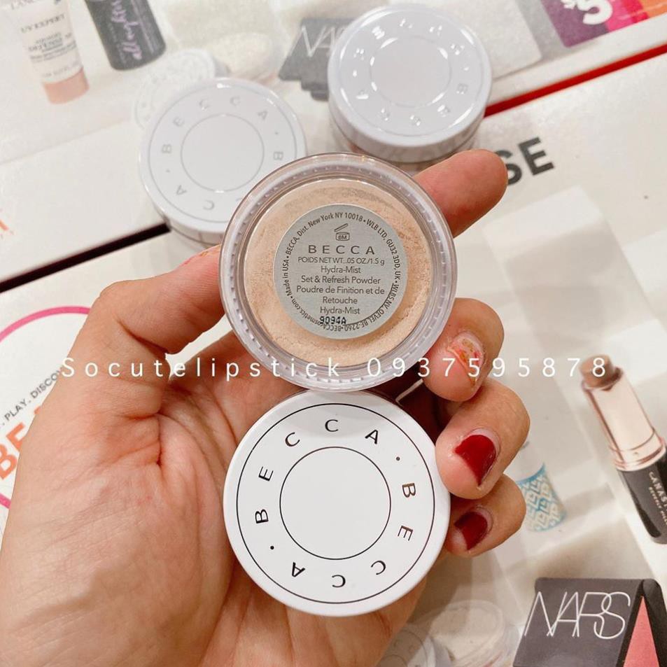 Phấn Phủ Becca Hydra Mist Set Refresh Powder Minisize 1.5g