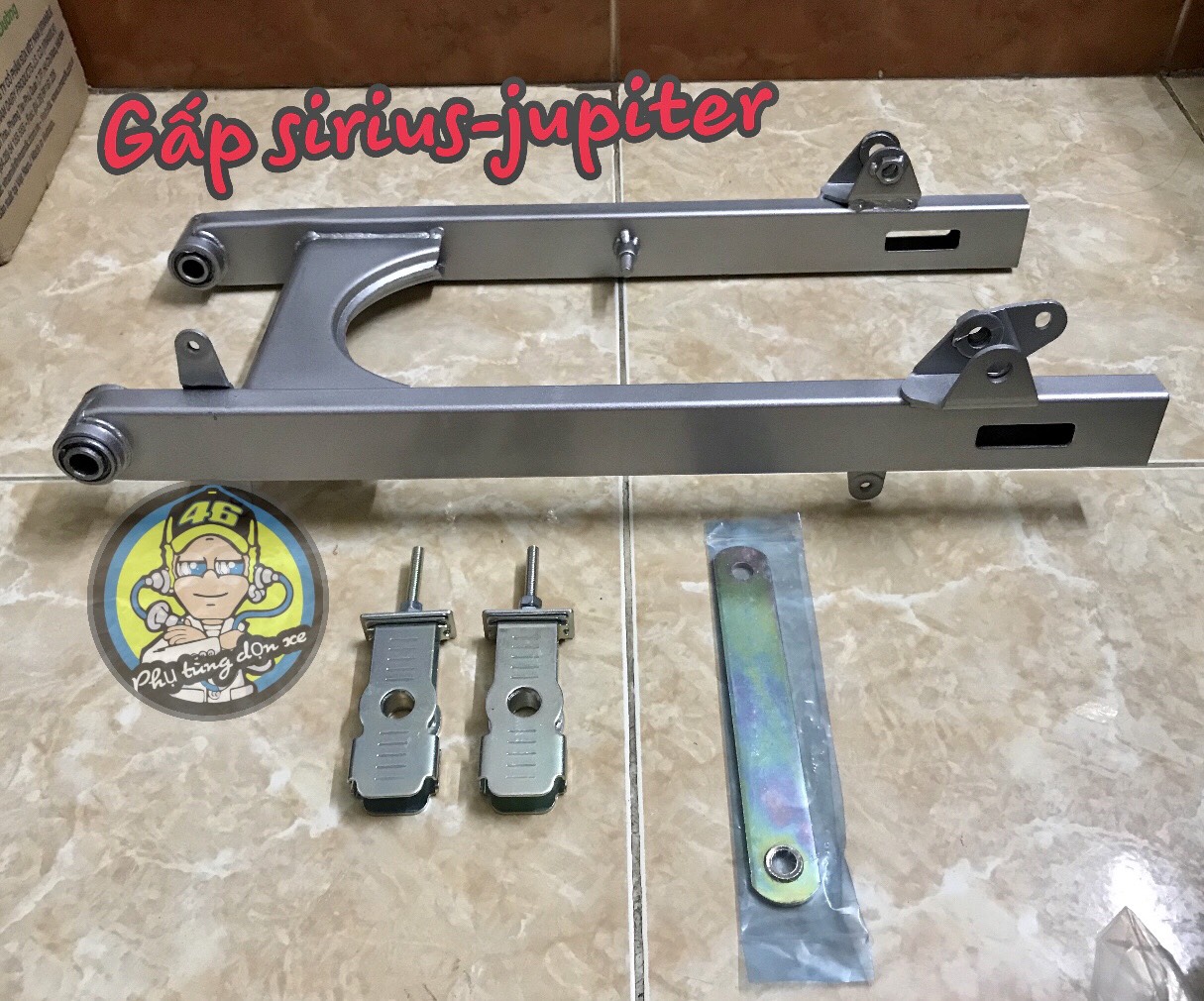 Combo 4 món bộ gấp JUPITER , SIRIUS ( phụ tùng don xe)