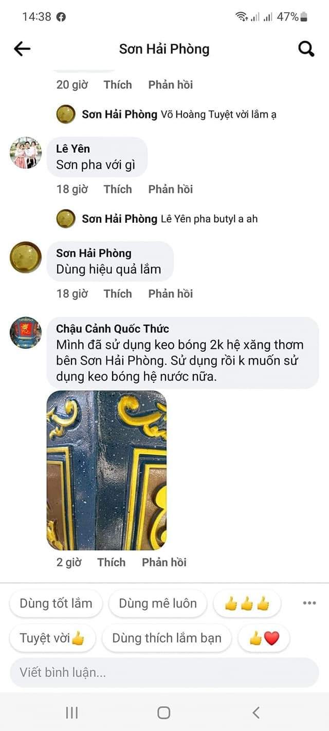 Sơn bóng cứng 2k hệ xăng( Bộ 4 bóng + 2 cứng)