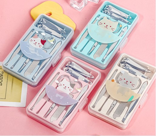 Bộ cắt bấm dũa móng tay , dụng cụ làm móng 7 chi tiết