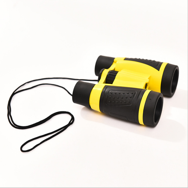 Ống Nhòm Trẻ Em Rtg 4X30, Tay Cầm Bằng Cao Su Màu Trơn Trượt, Độ Phân Giải Cao Cho Bé Trai Và Bé Gái