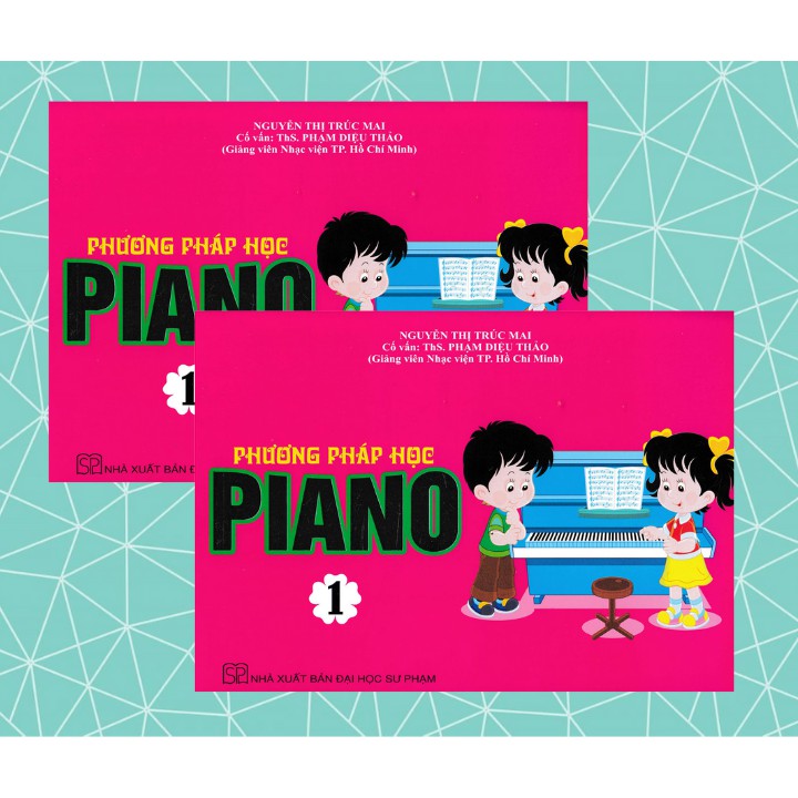 Sách - Combo Phương Pháp Học Piano (Quyển 1 + 2) (Bộ 2 Cuốn)