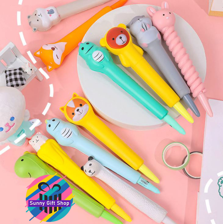 Bút Squishy dẻo hình thú siêu Cute