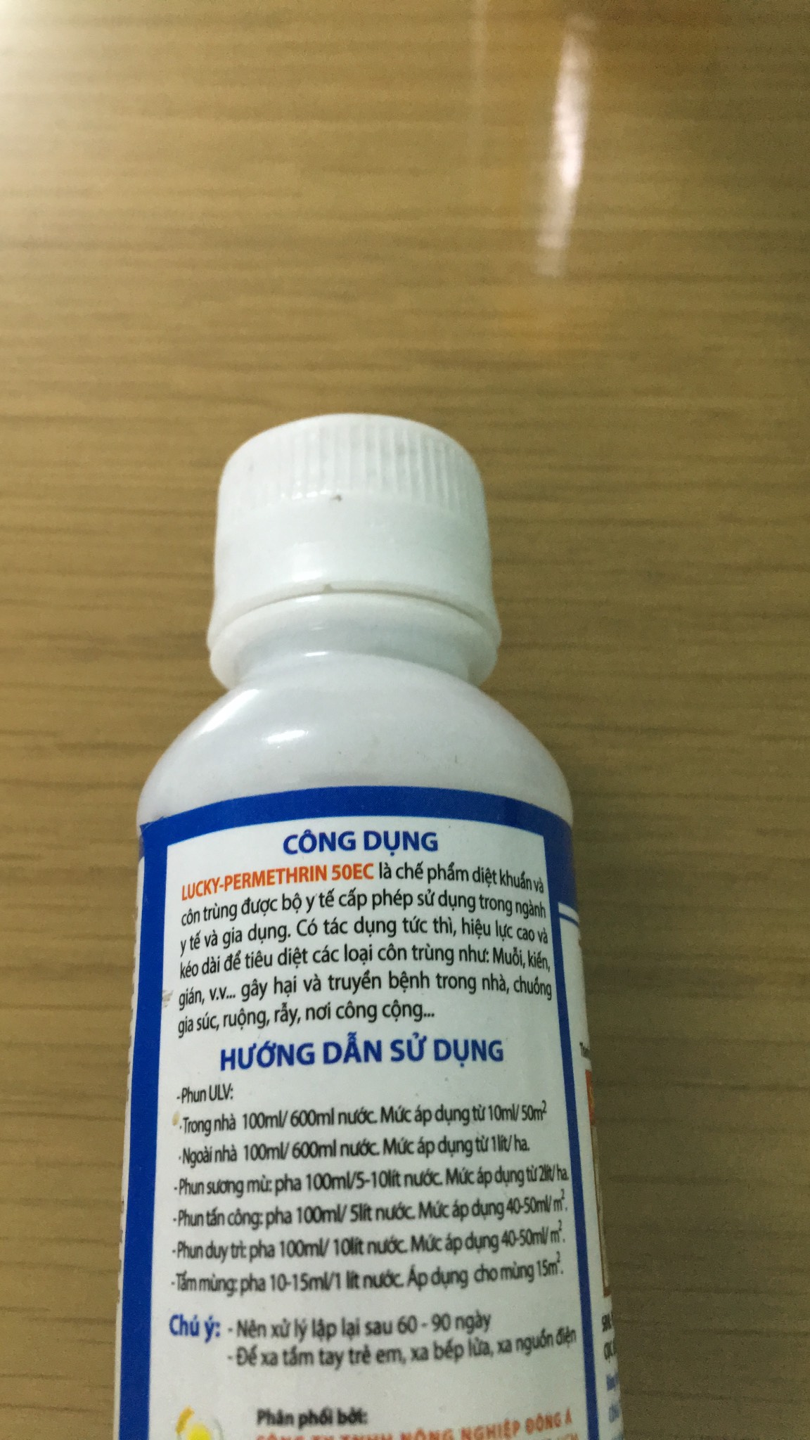 Chế Phẩm Diệt Côn Trùng Lucky lọ 100ml