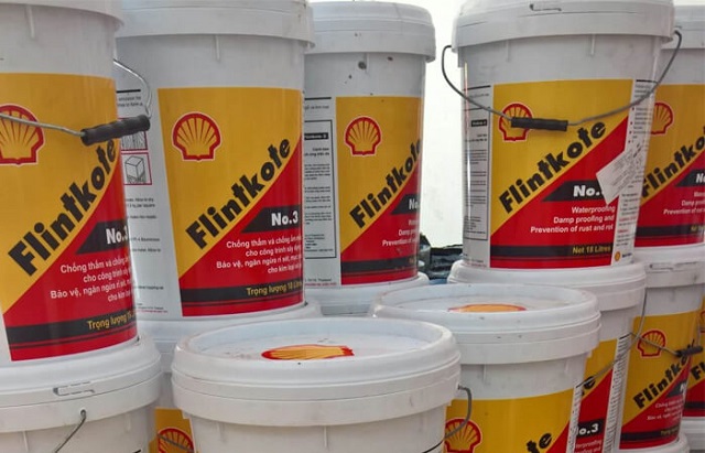 Shell Flinkote 3.5 lít - chống thấm bể cá cảnh, bể cá koi.
