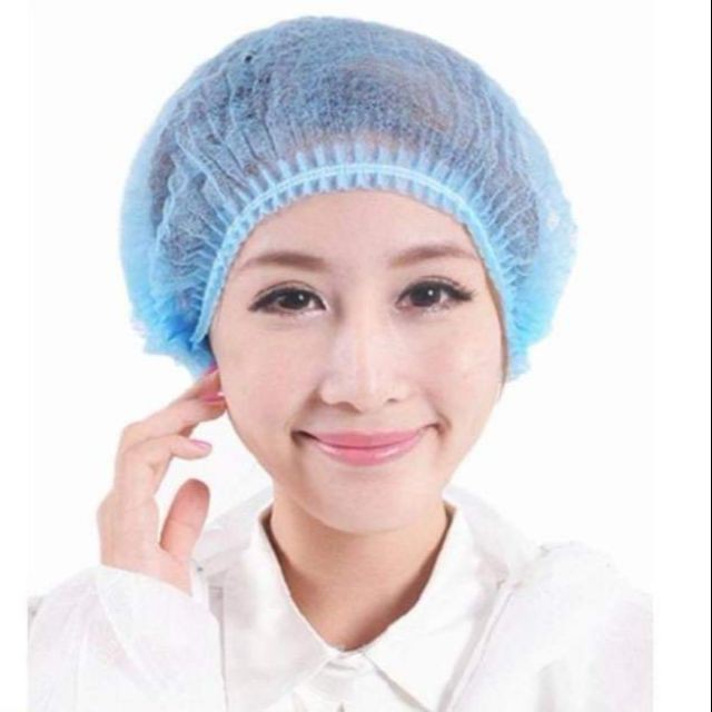 Mũ trùm đầu dùng trong y tế , thẫm mỹ viện , spa lẻ 50 cái