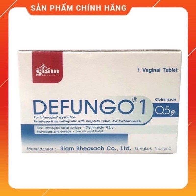 Hộp Đặt Phụ Khoa Defungo 1 Thái Lan