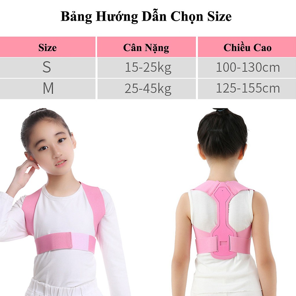 Đai Chống Gù Lưng Cho Trẻ Em