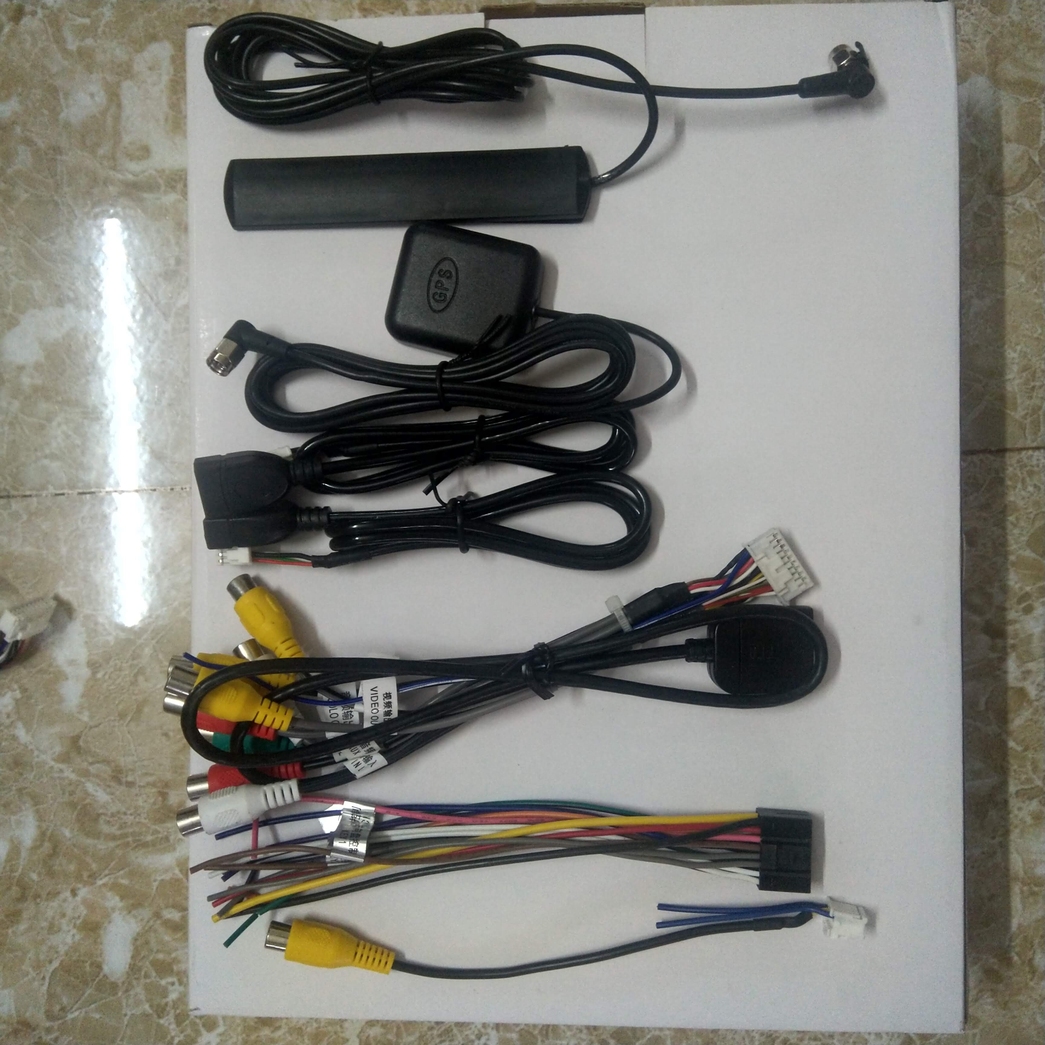 Bộ dây zắc cắm cho màn hình android có dây cắm sim 4G