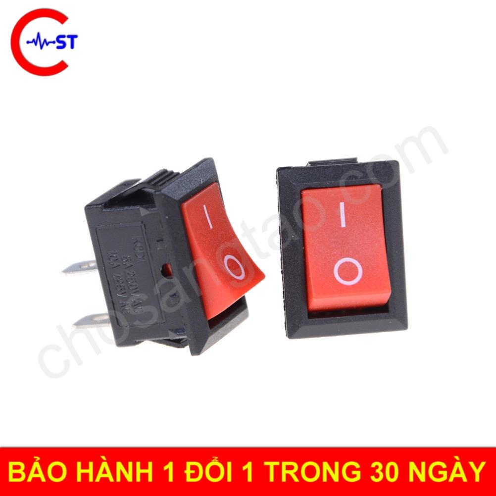 Công Tắc Bập Bênh KCD1-101 6A 250V 2 Chân