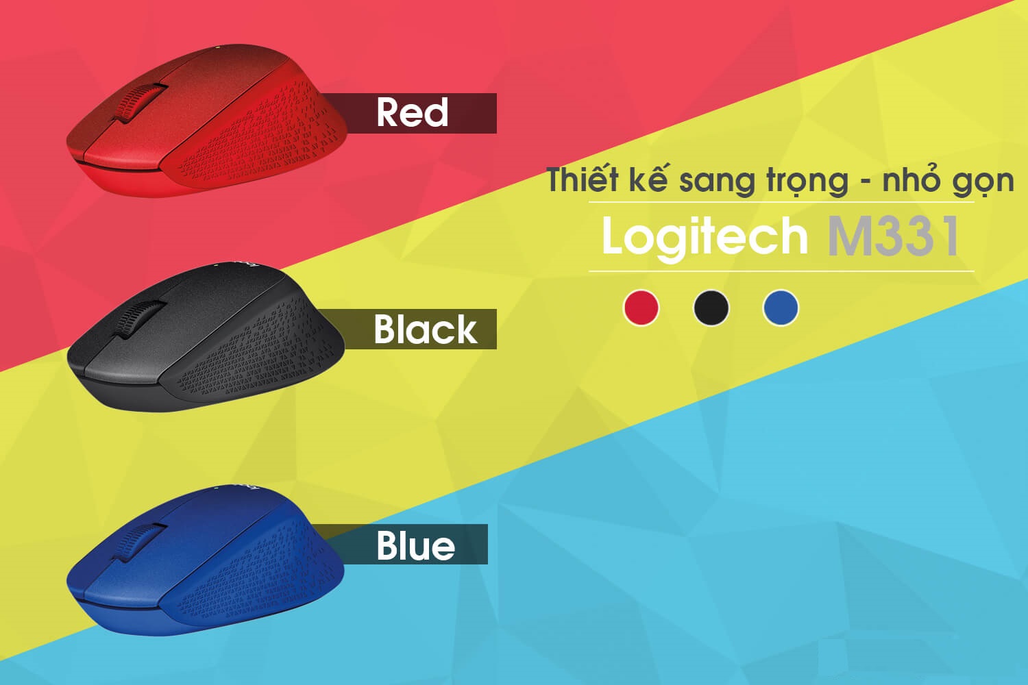 [HCM]Chuột Không Dây Logitech M331 SILENT Plus - Hàng Chính Hãng