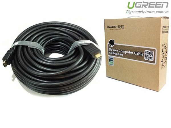 Cáp HDMI 1.4 Ugreen 10113 25m - Hàng Chính Hãng