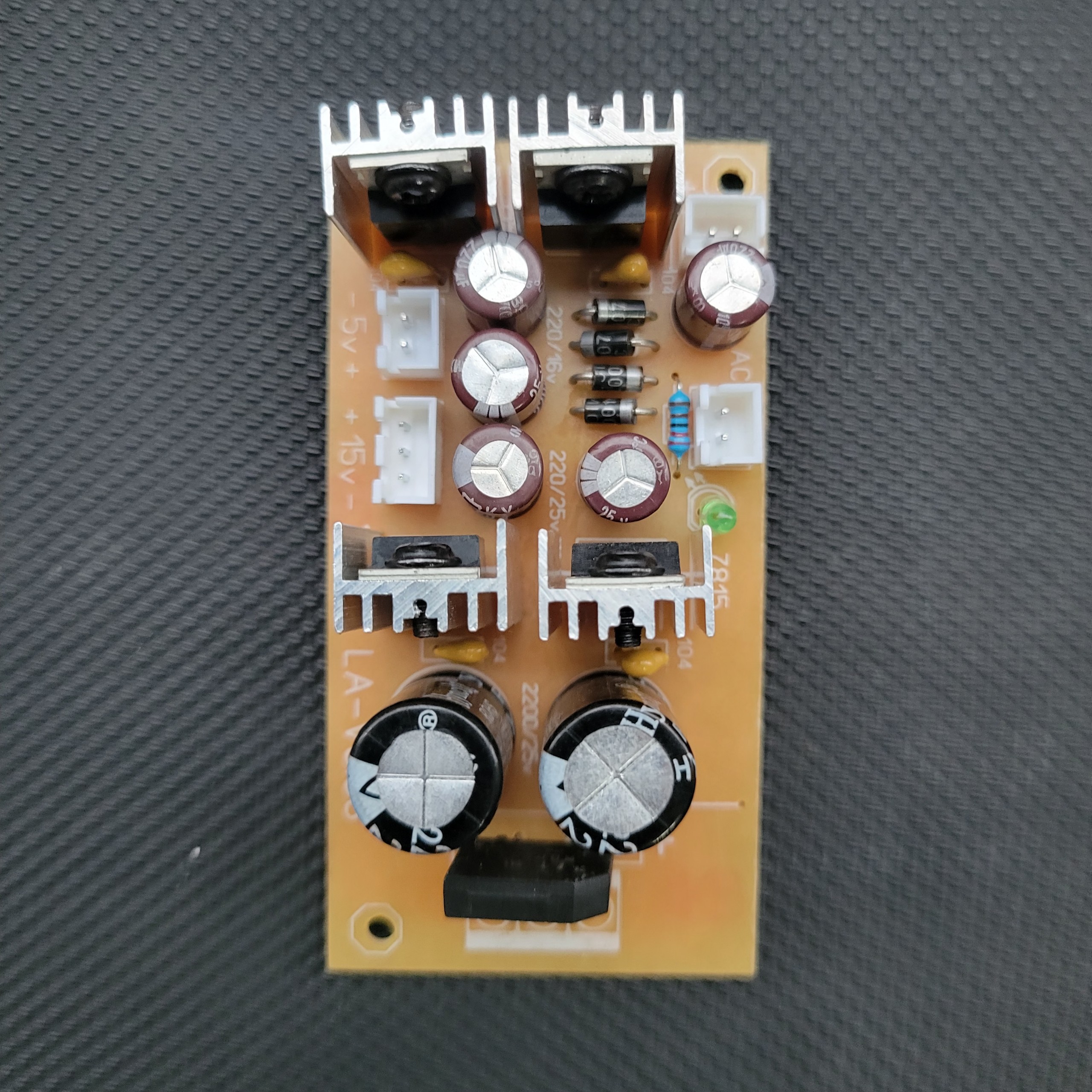 Mạch lọc nguồn đôi +-12v +-15v