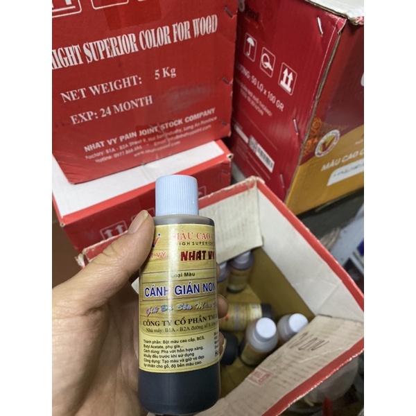 🌟[ TOP BÁN CHẠY ]Tinh màu pha sơn pu dùng cho đồ gỗ ( đủ màu)💦💦