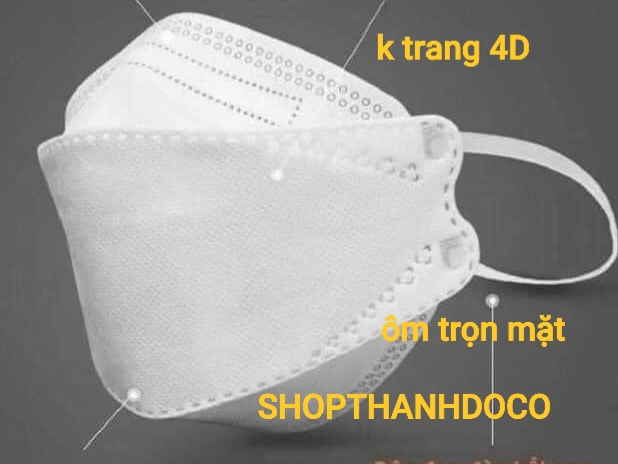 KHẨU TRANG KF94  HÀNG CHẤT LƯỢNG TỐT ( CABON 2 BỊCH  ) TRẮNG