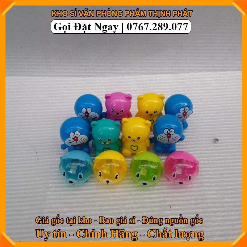 Chuốt chì hình DORAEMON ,GẤU (1 cái), gọt bút chì .