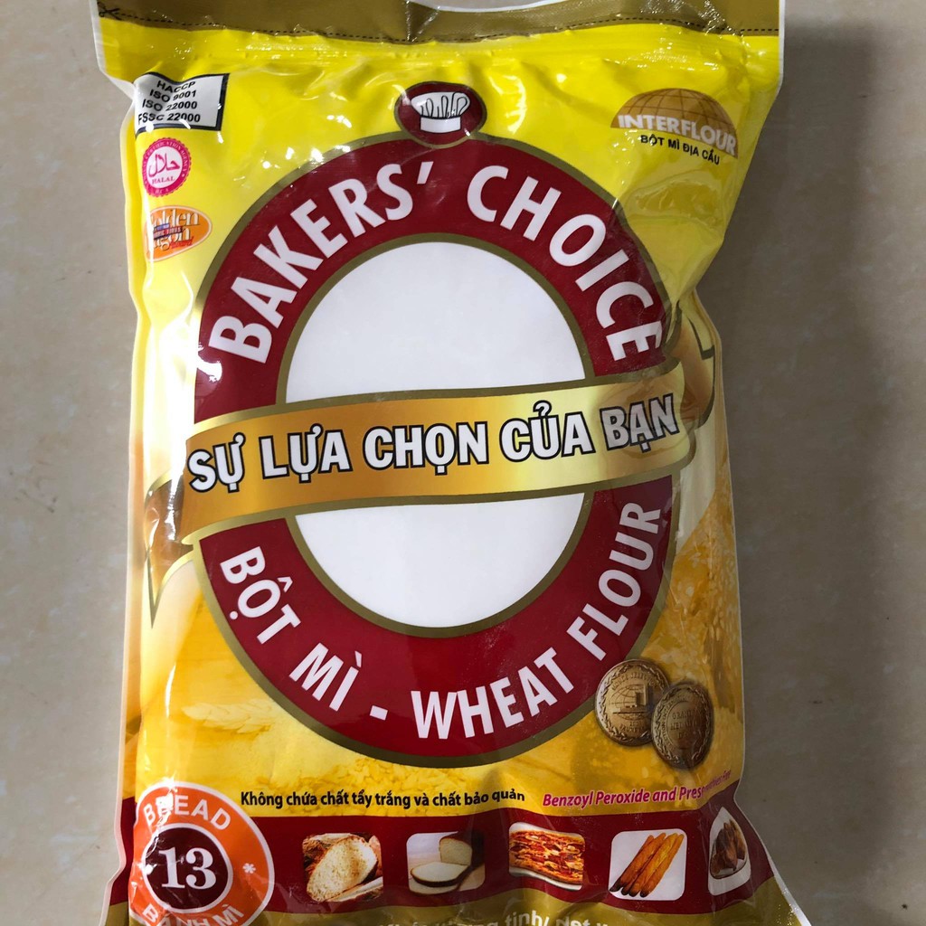 Bột mì Bakers'choice 13 (500G)