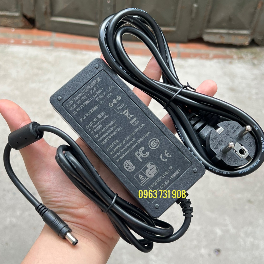 Adapter nguồn 6v 10a loại tốt