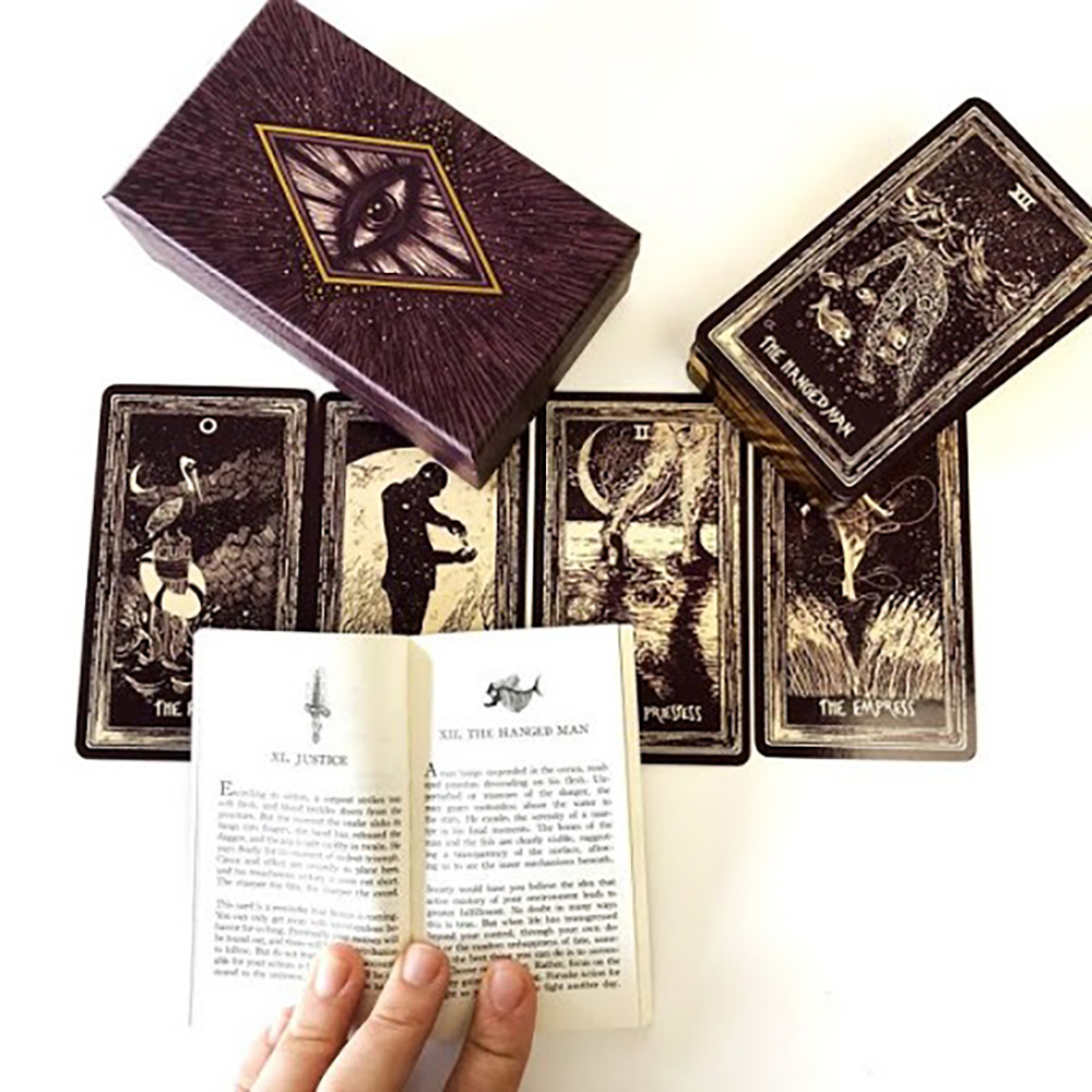 Bài Tarot Light Visions Tarot Tặng Đá Thanh Tẩy