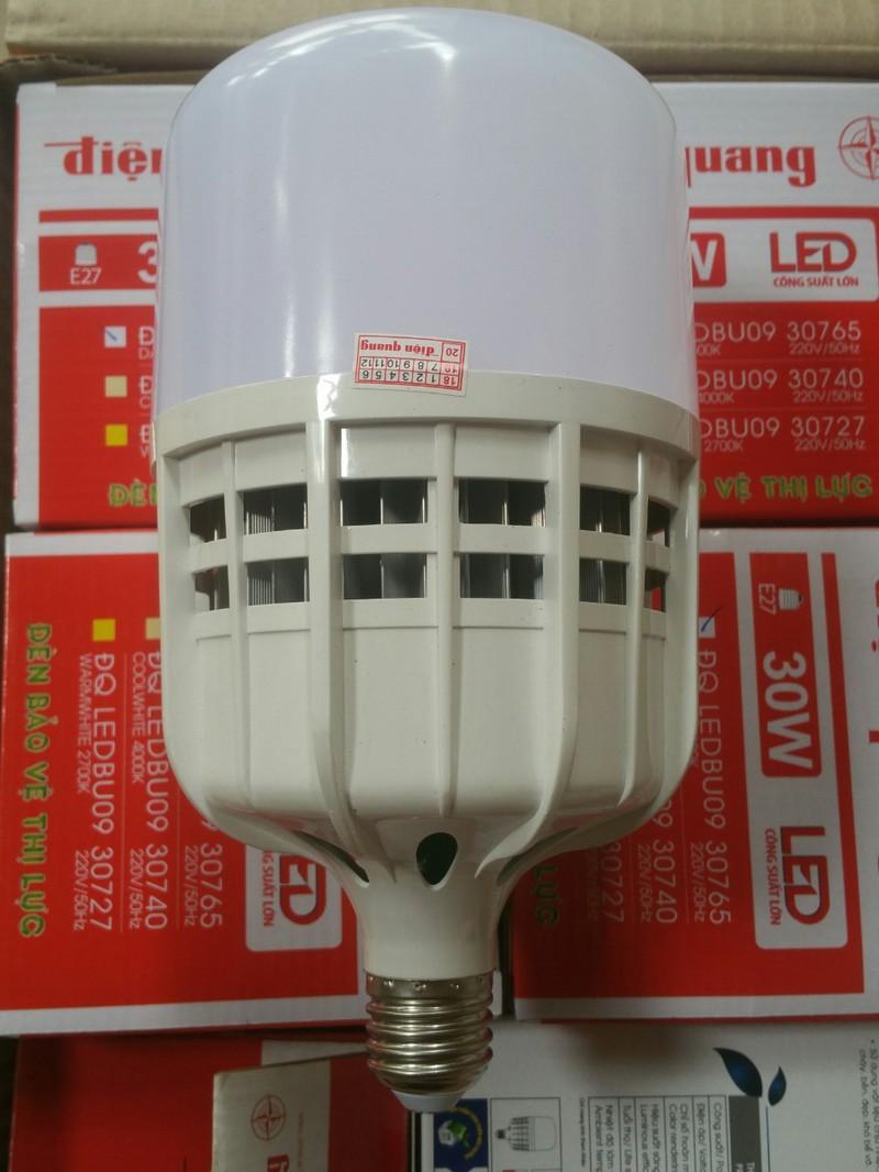 Đèn LED bulb công suất lớn Điện Quang ĐQ LEDBU09 30765 (30W daylight, nguồn tích hợp)