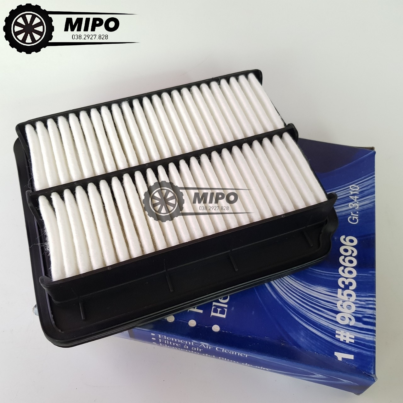 Lọc gió động cơ xe Aveo, Gentra (Mã: 96536696)