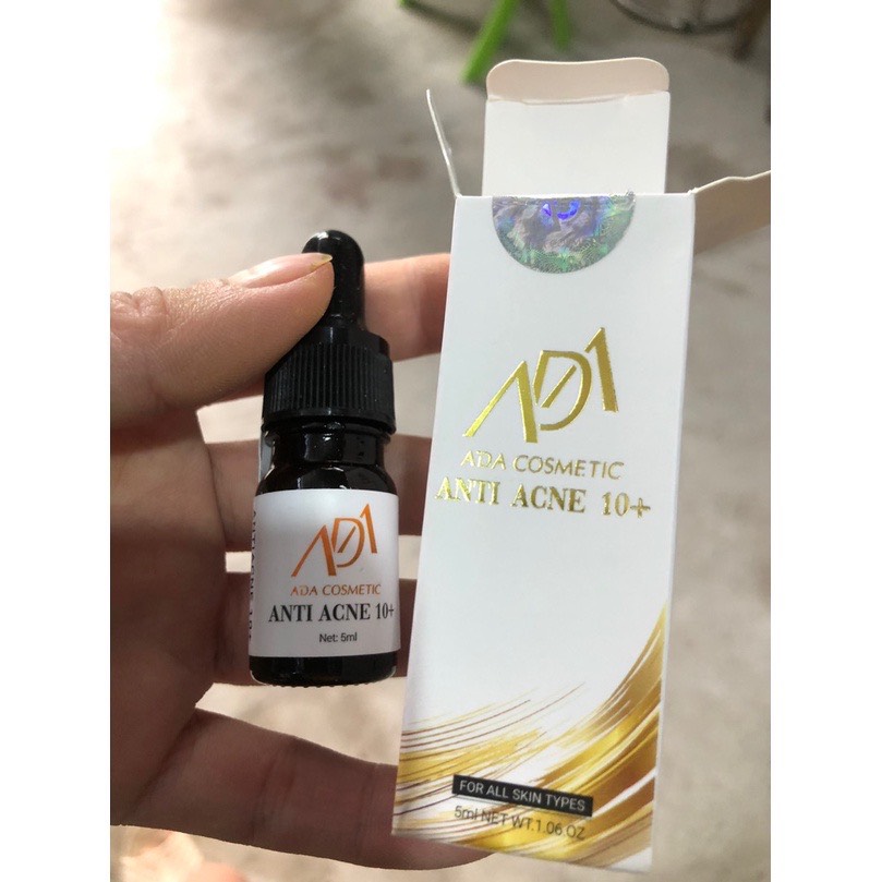 Serum mụn ADA Antiacne10+ ada group 5ml hỗ trợ giảm mụn mờ thâm