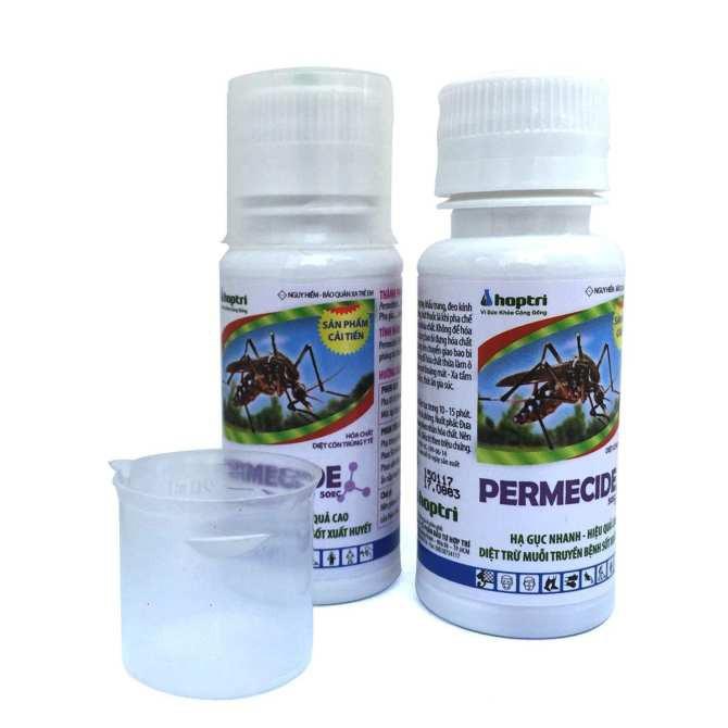 Thuốc diệt Ruồi Muỗi Permecide chai 100ml