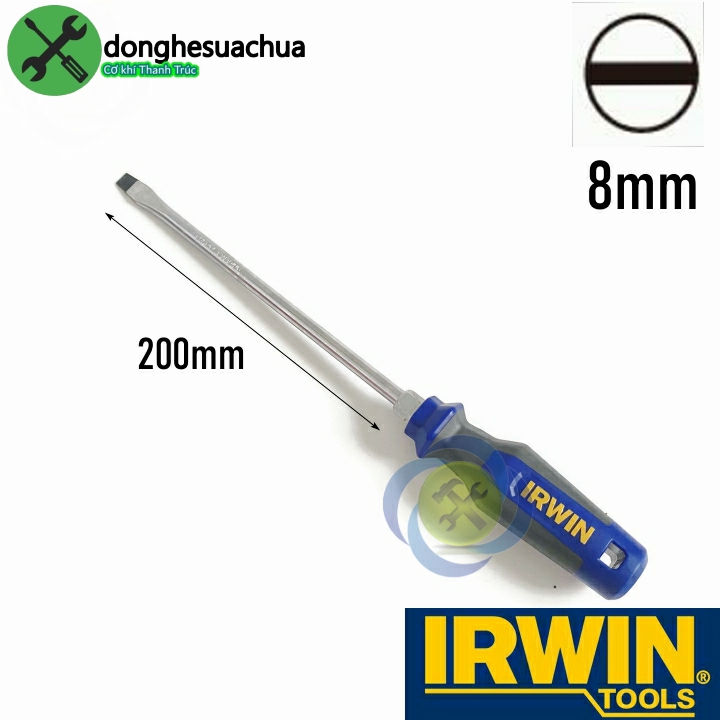 Vít dẹp 8mm x 200mm irwin t9097806