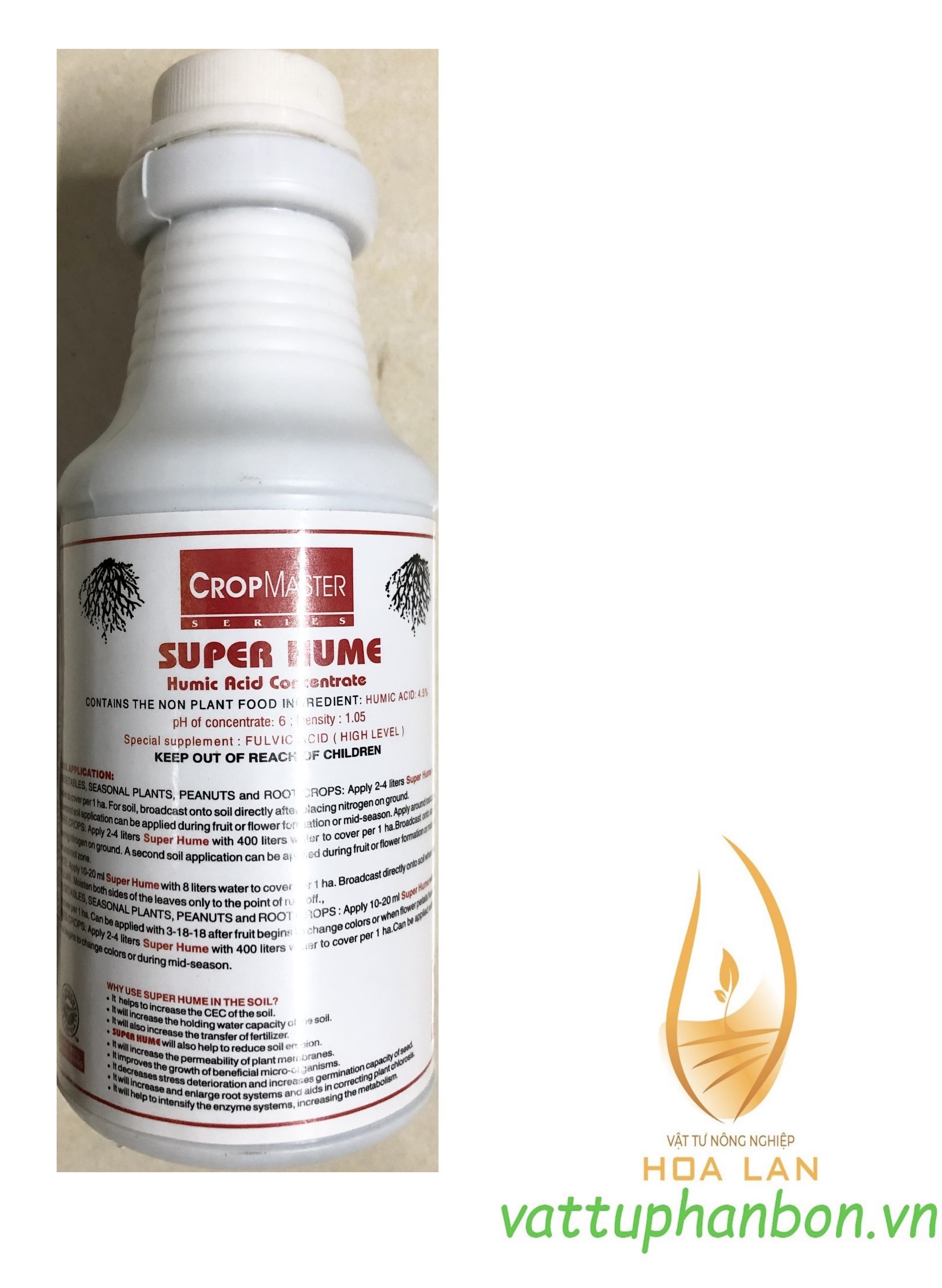 Super Hume - Phân Bón Lá Sinh Học - #551A# 250ml