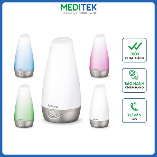 Bảng giá Đèn phun tinh dầu, diệt khuẩn, làm sạch không khí, Chính hãng Beurer LA30 Aroma Diffusor, Bảo hành 24 tháng