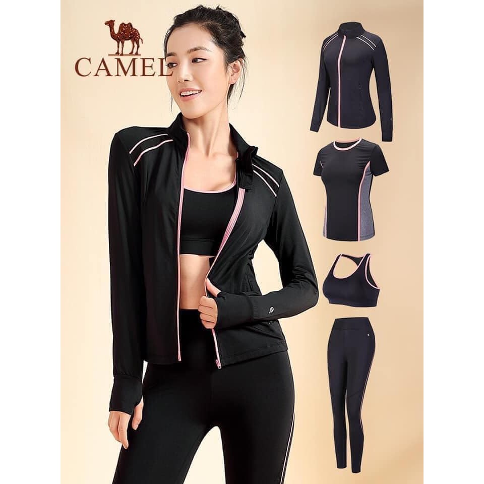 Cả 1 sét thể thao 4 chi tiết  #Camel linhthinh93