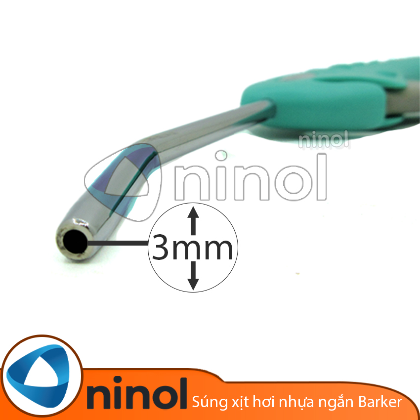 Súng xịt hơi nhựa ngắn Barker