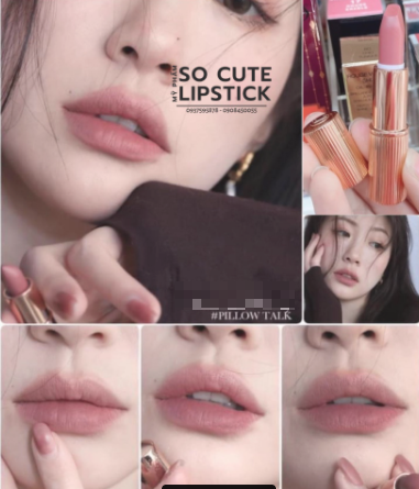 Son Charlotte Tilbury Pillow Talk - Very Victoria - Walk Of No Shame Deluxe Size 1.5gr
