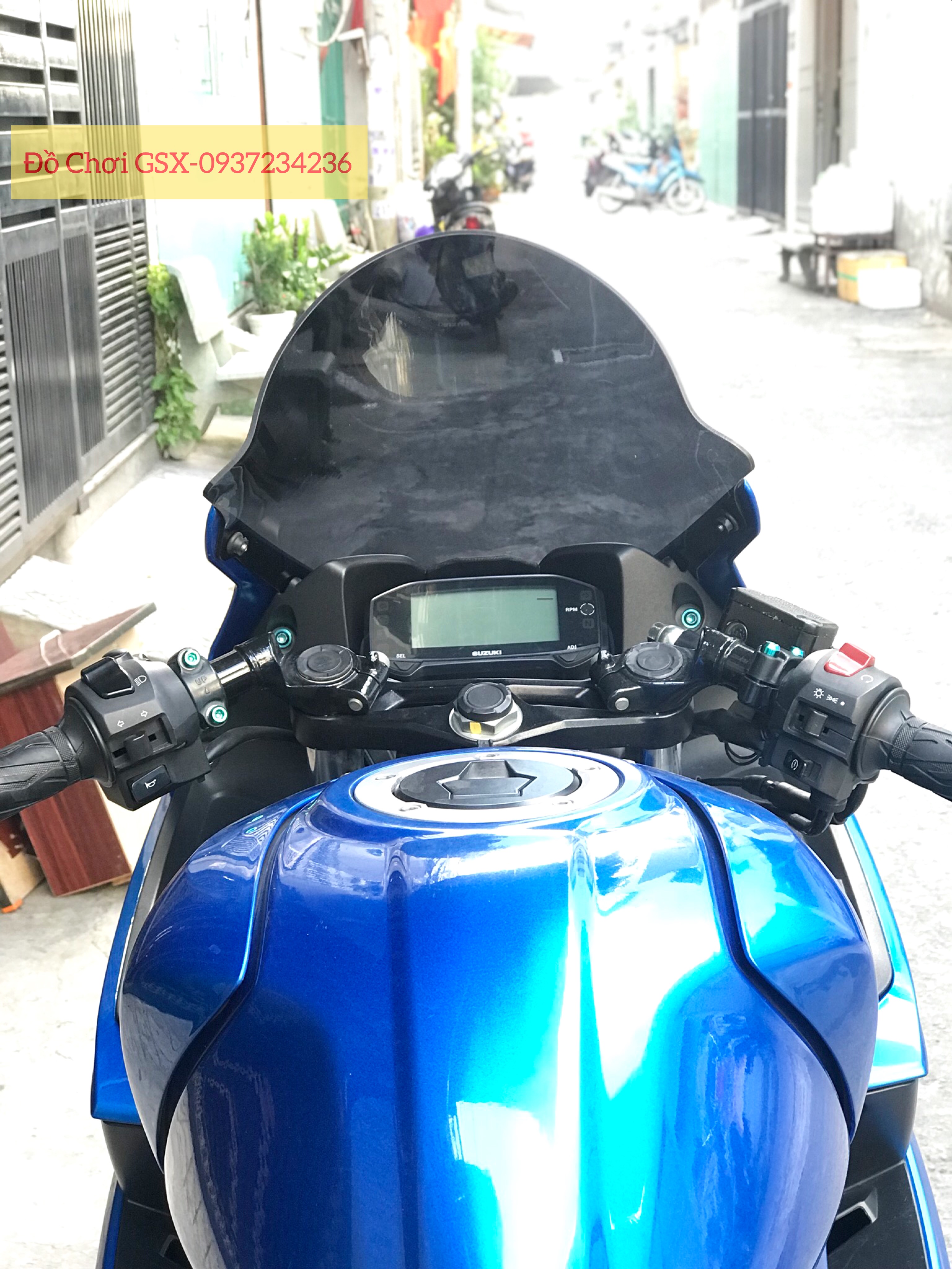 Kính chắn gió GSX150R - HEROWINDSHIELD THAILAND- V1