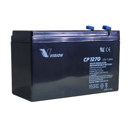 Ắc Quy Vision 12V 7Ah CP1270 - (PDC-TECH)