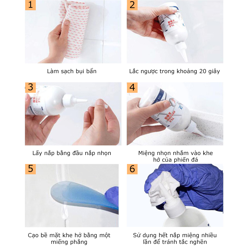 Glue grouting, Glue for Wall Cracks, multi-purpose tile floor glue