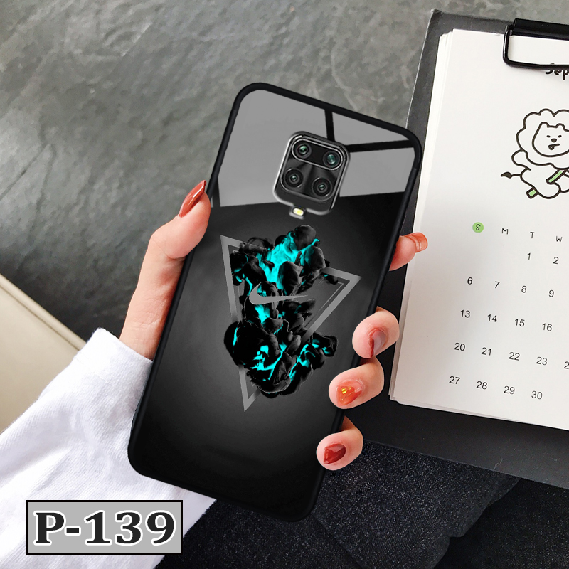 Ốp điện thoại XIAOMI REDMI NOTE 9S - lưng kính in hình 3D
