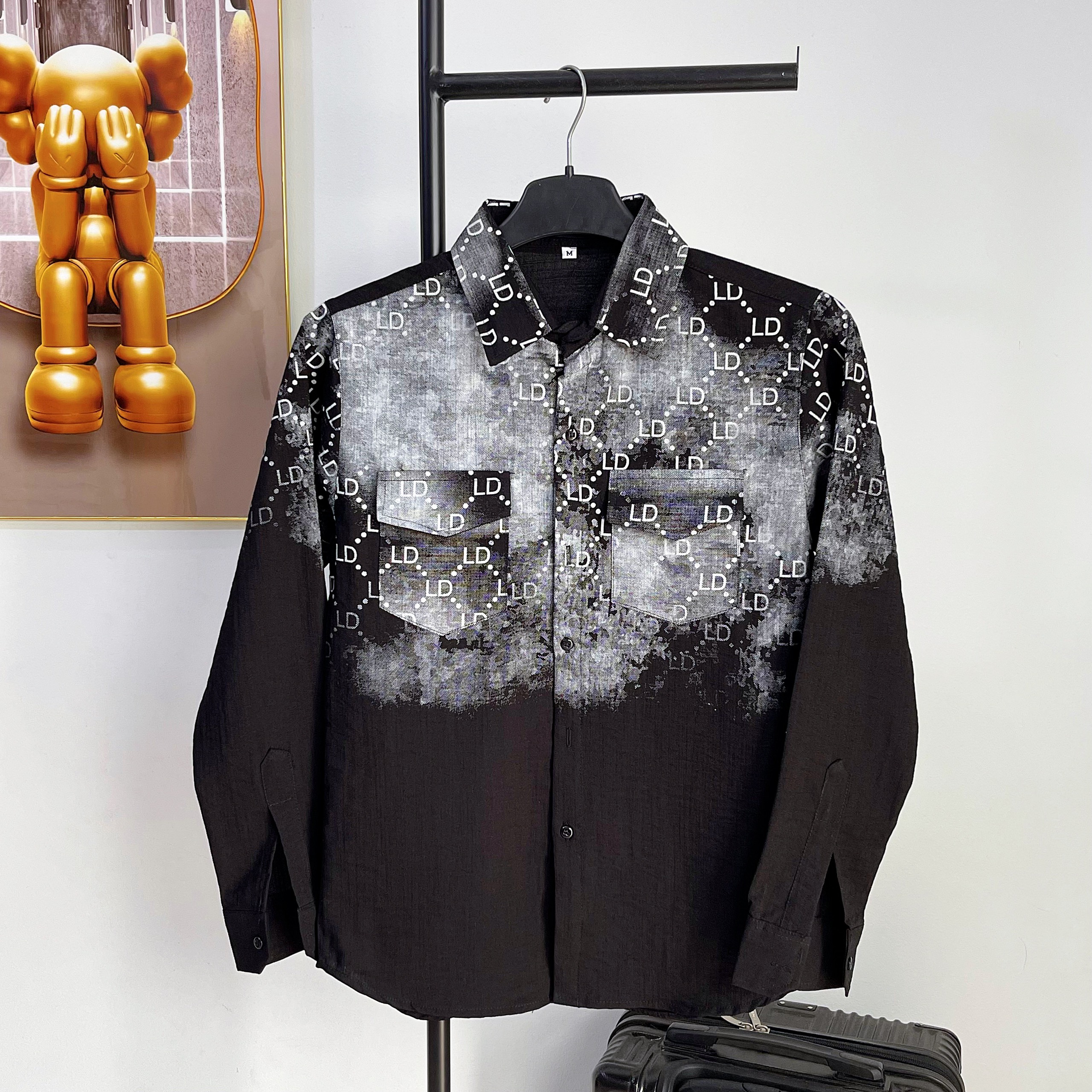 Shirt male checkerboard long sleeve plaid delivery slicks quality fleece fabric high grade child Medium Plush multicolour pattern latest current,