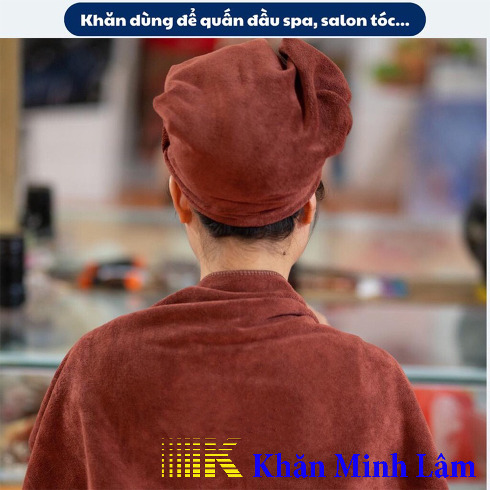 khăn đắp spa 90x190 siêu thấm hút mềm mịn ko đổ lông.