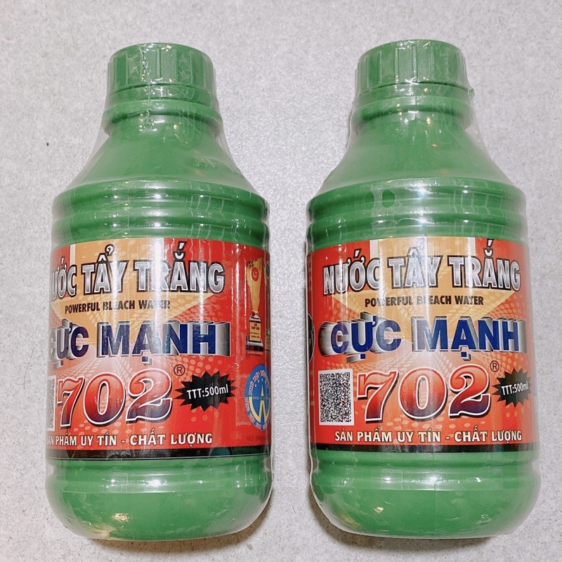 Nước tẩy trắng, dung dịch tẩy rửa lốc máy cực mạnh 702 sản phẩm uy tính - chất lượng 500ml