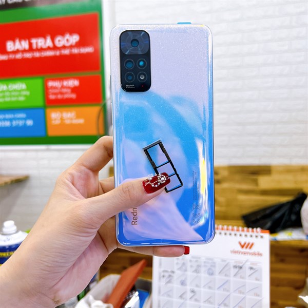 Bộ vỏ Xiaomi Redmi Note 11 4G zin mấu máy chuẩn