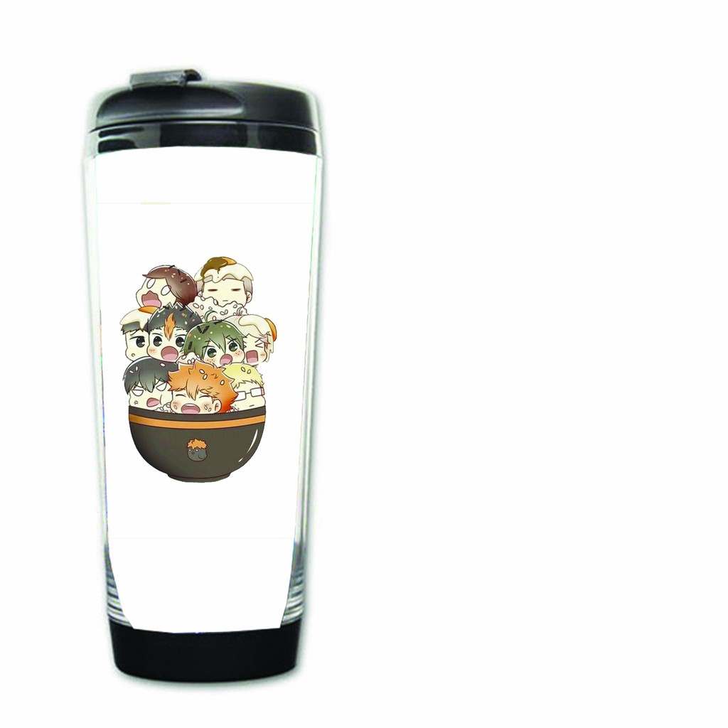 Bình đựng nước in hình One Piece anime chibi m01
