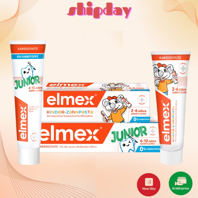 Kem đánh răng Elmex trẻ em