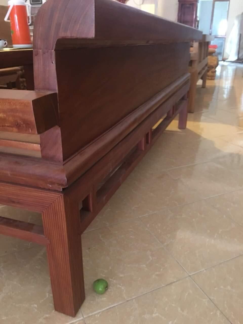 bộ trường kỷ gỗ gõ đỏ