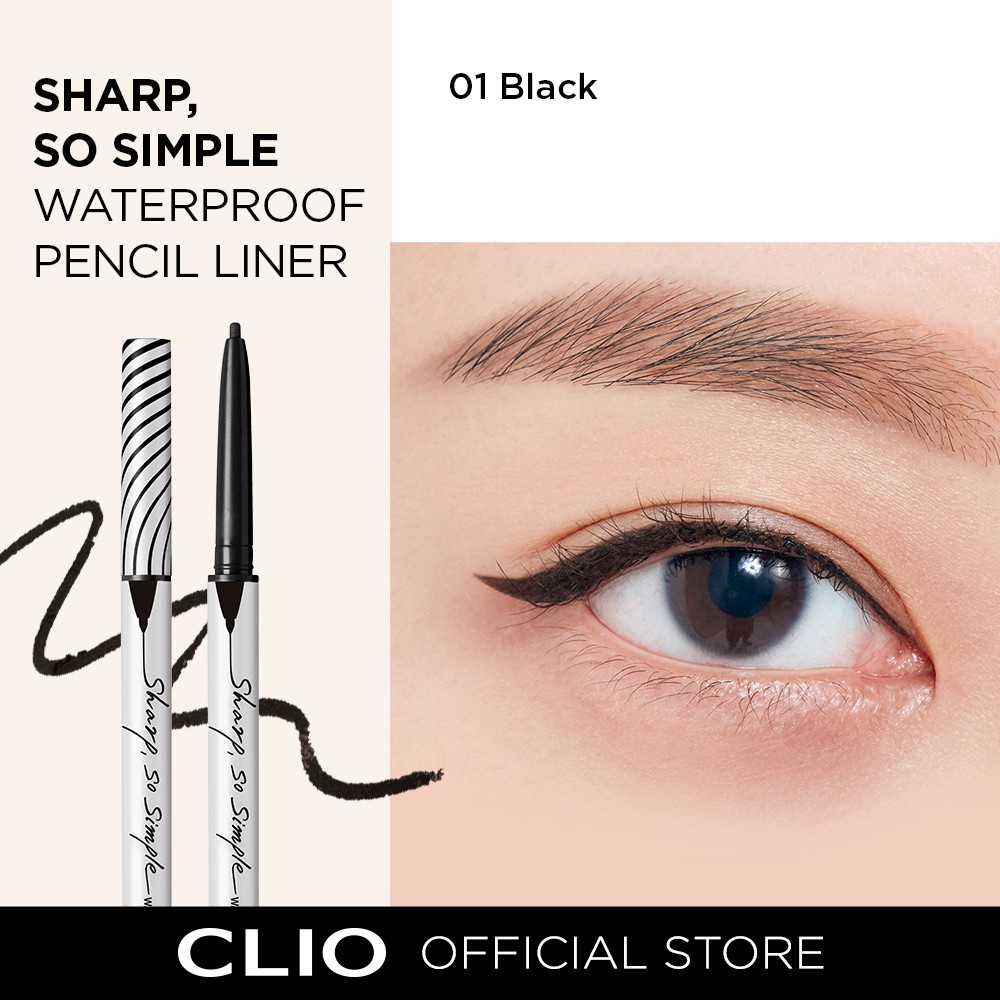 Kẻ mắt CLIO Sharp, So Simple Waterproof Pencil Liner