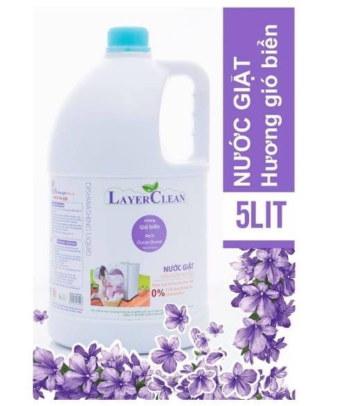 CAN 5 LÍT NƯỚC GIẶT HỮU CƠ LAYER CLEAN