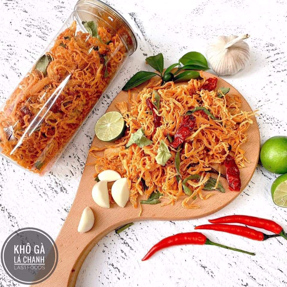 Khô gà lá chanh 300g - LacàFood