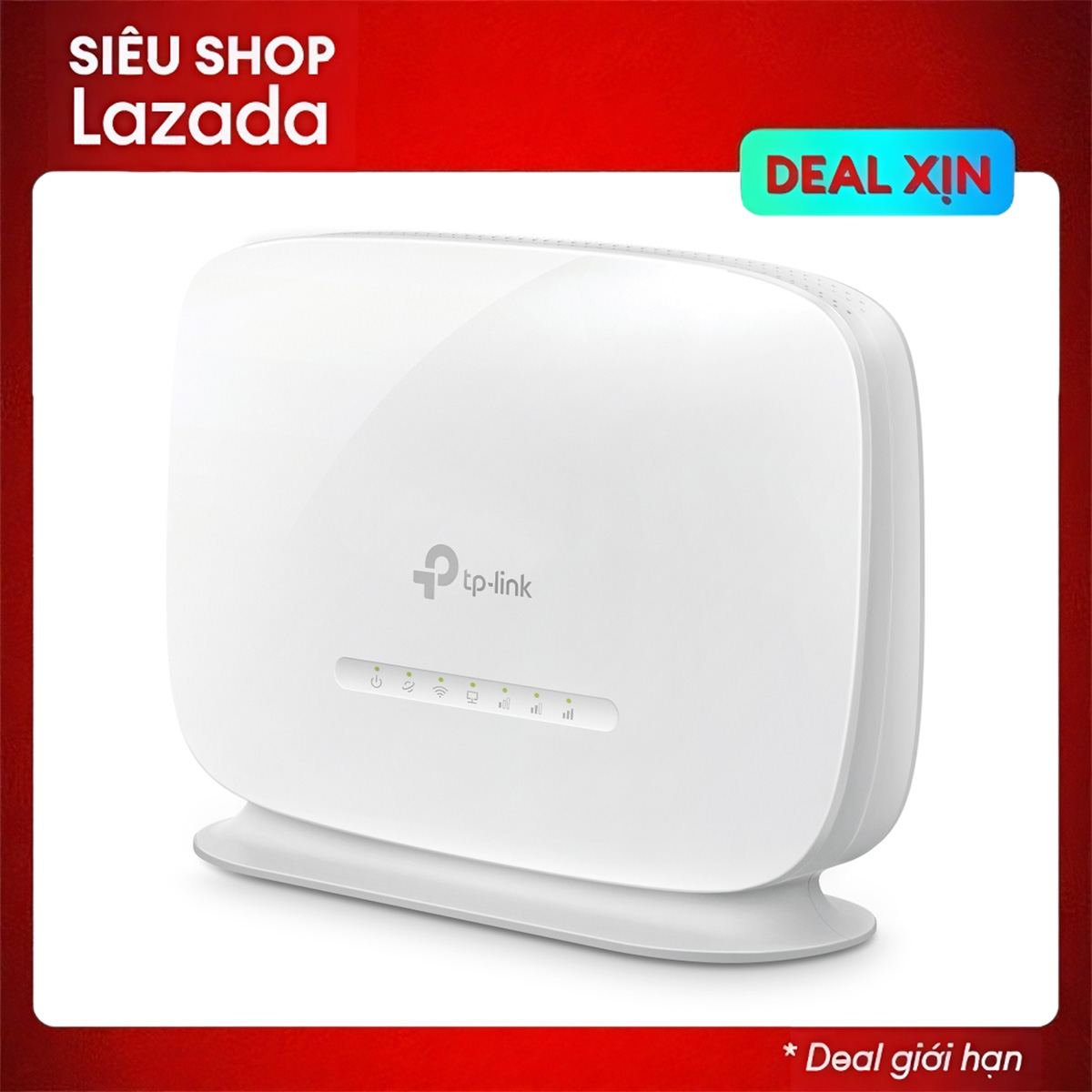 TP-LINK MR105 - Router Không Dây 4G LTE Tốc Độ 300Mbps