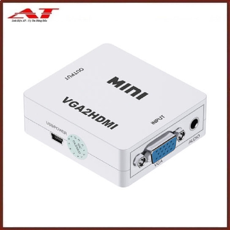 Box chuyển vga ra hdmi hd mini